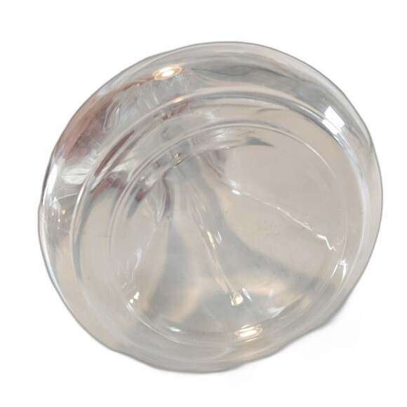 Vintage~10"Tx6"W Liquor/Wine Decanter~Very Heavy Glass-Whiskey, Brandy - Picture 3 of 7